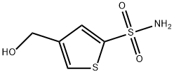 2-티오펜술폰아미드,4-(히드록시메틸)-(9CI) 구조식 이미지