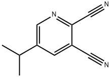 2,3-피리딘디카르보니트릴,5-(1-메틸에틸)-(9CI) 구조식 이미지