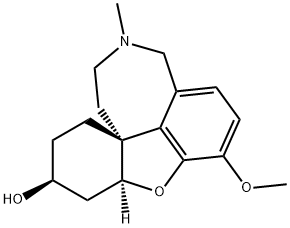 Dihydrogalanthamine 구조식 이미지