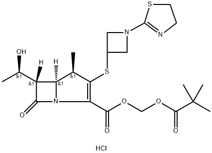 TebipeneM pivoxil (hydrochloride) Structure