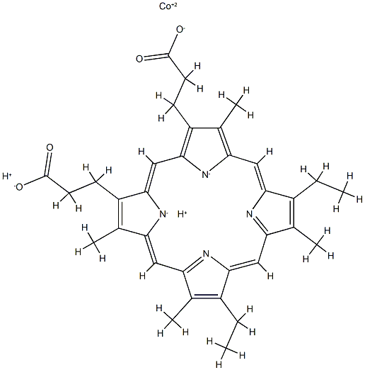 cobalt mesoporphyrin Structure