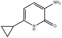 2(1H)-Pyridinone,3-amino-6-cyclopropyl-(9CI) Structure