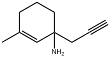 2-Cyclohexen-1-amine,3-methyl-1-(2-propynyl)-(9CI) 구조식 이미지
