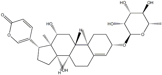 Scilliphaeoside Structure