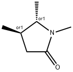 2-Pyrrolidinone,1,4,5-trimethyl-,(4R,5S)-rel-(9CI) 구조식 이미지