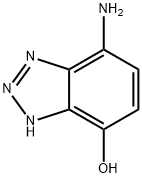 1H-Benzotriazol-4-ol,7-amino-(9CI) Structure