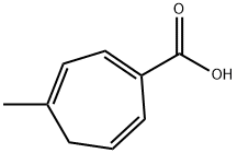 1,3,6-시클로헵타트리엔-1-카르복실산,4-메틸-(8CI) 구조식 이미지