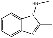 1H-Benzimidazol-1-amine,N,2-dimethyl-(9CI) Structure