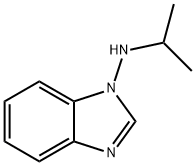 1H-Benzimidazol-1-amine,N-(1-methylethyl)-(9CI) Structure