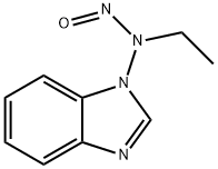 1H-Benzimidazol-1-amine,N-ethyl-N-nitroso-(9CI) Structure