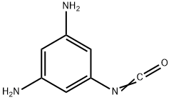1,3-Benzenediamine,5-isocyanato-(9CI) Structure