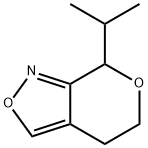 7H-Pyrano[3,4-c]isoxazole,4,5-dihydro-7-(1-methylethyl)-(9CI) 구조식 이미지