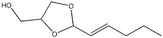 (+/-)-TRANS- AND CIS-2-HEXENAL GLYCERYL ACETAL Structure