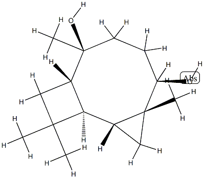 Tricyclohumuladiol Structure