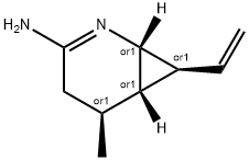 2-Azabicyclo[4.1.0]hept-2-en-3-amine,7-ethenyl-5-methyl-,(1R,5S,6S,7S)-rel-(9CI) Structure