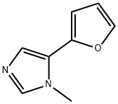 1H-Imidazole,5-(2-furanyl)-1-methyl-(9CI) 구조식 이미지