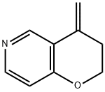 2H-Pyrano[3,2-c]pyridine,3,4-dihydro-4-methylene-(9CI) 구조식 이미지