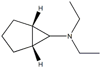 Bicyclo[3.1.0]hexan-6-amine, N,N-diethyl-, (1-alpha-,5-alpha-,6-ba-)- (9CI) Structure
