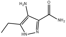 1H-Pyrazole-3-carboxamide,4-amino-5-ethyl-(9CI) Structure