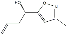 5-이속사졸메탄올,3-메틸-알파-2-프로페닐-,(-알파-S)-(9CI) 구조식 이미지
