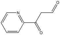 2-피리딘프로판알,베타-옥소-(9CI) 구조식 이미지