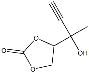 Pent-1-ynitol,  1,2-dideoxy-3-C-methyl-,  cyclic  4,5-carbonate  (9CI) Structure