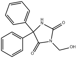 3-(hydroxymethyl)phenytoin Structure