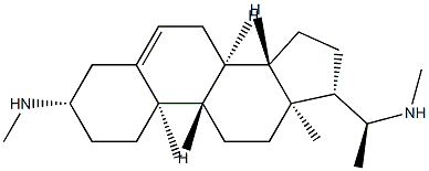 (20S)-N,N'-디메틸프레그-5-엔-3β,20-디아민 구조식 이미지