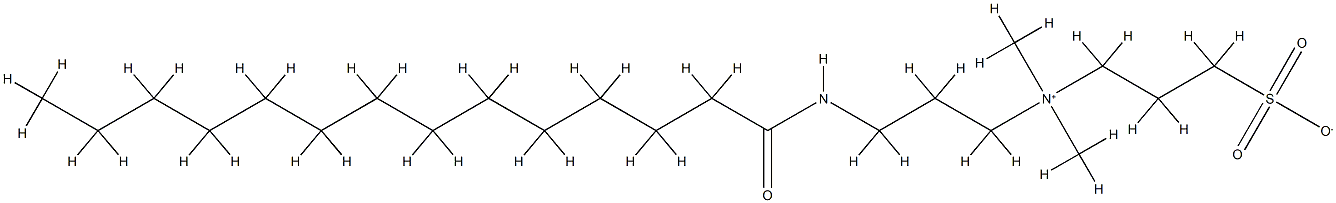 3-(N N-DIME(3-MYRISTOYLAMINOPROPYL)AMMO& Structure