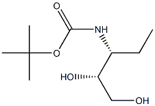 D-에리트로-펜티톨,3,4,5-트리데옥시-3-[[(1,1-디메틸에톡시)카르보닐]아미노]- 구조식 이미지