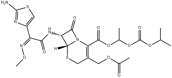 CefpodoxiMeProxetil불순물E 구조식 이미지