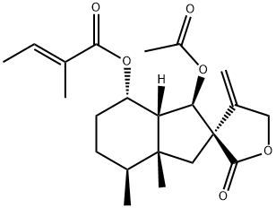 (-)-Bakkenolide E Structure