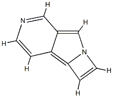 아제토[1,2:1,5]피롤로[3,4-c]피리딘(9CI) 구조식 이미지