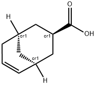 (1β,3α,5β)-Bicyclo[3.3.1]non-6-ene-3-carboxylic acid 구조식 이미지
