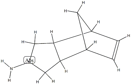 4,7-Methanoisoindoline,2-amino-3a,4,7,7a-tetrahydro-(8CI) 구조식 이미지