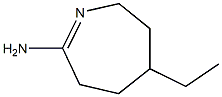 2H-Azepin-7-amine,4-ethyl-3,4,5,6-tetrahydro-(9CI) 구조식 이미지