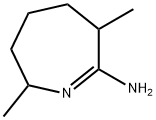 2H-Azepin-7-amine,3,4,5,6-tetrahydro-2,6-dimethyl-(9CI) 구조식 이미지