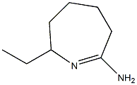 2H-Azepin-7-amine,2-ethyl-3,4,5,6-tetrahydro-(9CI) 구조식 이미지