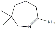 2H-Azepin-7-amine,3,4,5,6-tetrahydro-3,3-dimethyl-(9CI) 구조식 이미지