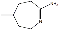 2H-Azepin-7-amine,3,4,5,6-tetrahydro-4-methyl-(9CI) 구조식 이미지
