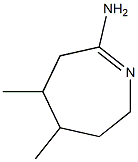 2H-Azepin-7-amine,3,4,5,6-tetrahydro-4,5-dimethyl-(9CI) 구조식 이미지
