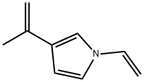 1H-Pyrrole,1-ethenyl-3-(1-methylethenyl)-(9CI) Structure