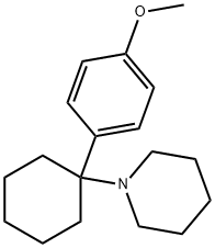 2201-35-6 4-methoxyphencyclidine , 1-[1-(4-methoxyphenyl)cyclohexyl]-piperidine