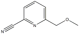 2-Pyridinecarbonitrile,6-(methoxymethyl)-(9CI) Structure