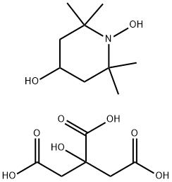 TRIS(TETRAMETHYLHYDROXYPIPERIDINOL) CITRATE Structure