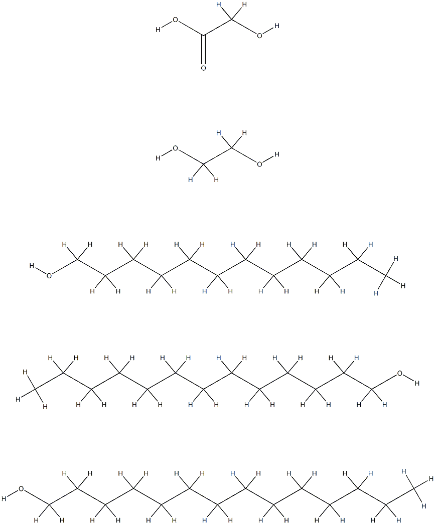 GLYCOLIC ACID ETHOXYLATE LAURYL ETHER Structure