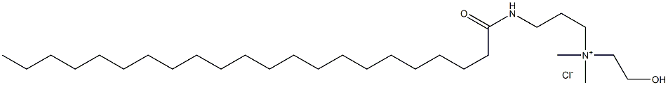 HYDROXYETHYL BEHENAMIDOPROPYL DIMONIUM CHLORIDE Structure