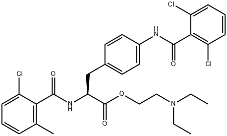 Valategrast Structure