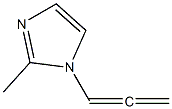 1H-Imidazole,2-methyl-1-(1,2-propadienyl)-(9CI) 구조식 이미지