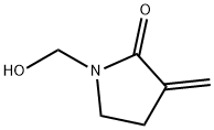 2-Pyrrolidinone,1-(hydroxymethyl)-3-methylene-(9CI) Structure